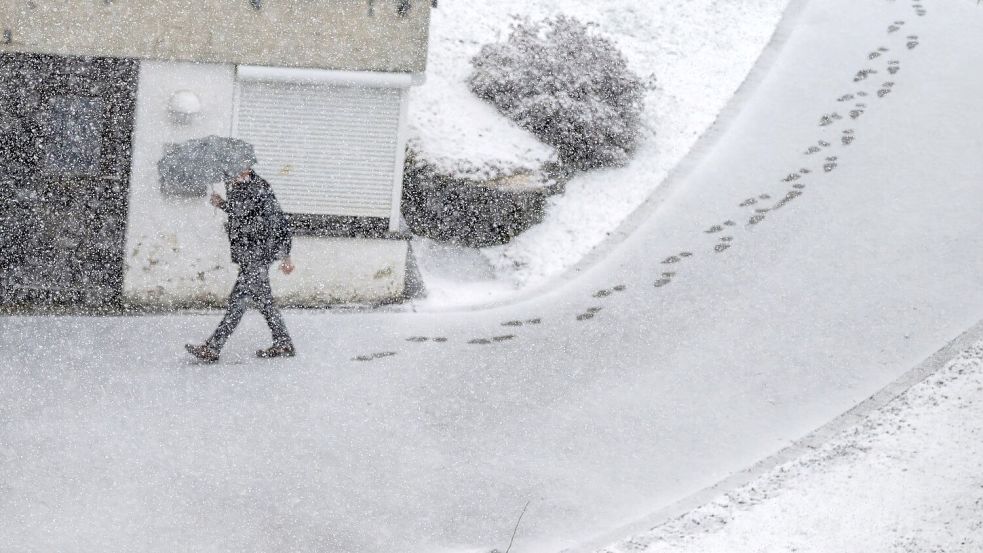 Im Allgäu kam es am Anfang der Woche zu Schneefällen. Foto: Peter Kneffel/dpa