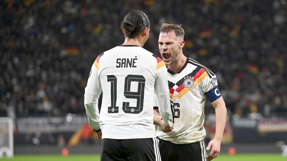 Kimmichs Energie überträgt sich auf die Mannschaft. Foto: Robert Michael