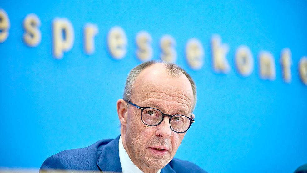Die Zweifel an seiner Macher-Qualität wachsen: Bundeskanzler Friedrich Merz (CDU) Foto: epd/picture alliance/Christian Ditsch
