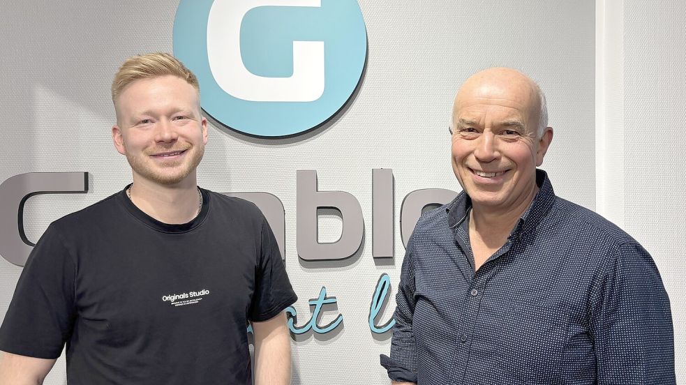 Johann Gembler (rechts) und sein Sohn Jens Gembler arbeiten gemeinsam im Familienunternehmen. Foto: Eva van Loh