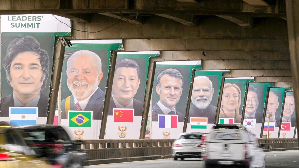 Nehmen die USA am Ende doch noch am G20-Gipfel in Südafrika teil - trotz der Boykottankündigung von US-Präsident Donald Trump? Foto: Themba Hadebe/AP/dpa