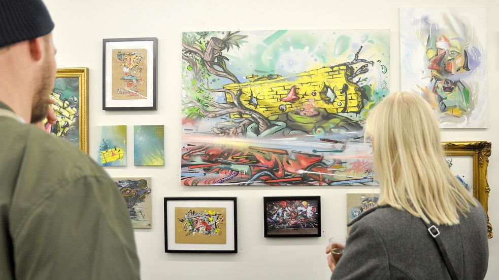 Wo normalerweise Kunstwerke ausgestellt werden, erklingt an diesem Wochenende Musik. Foto: Bettina Keller/Archiv