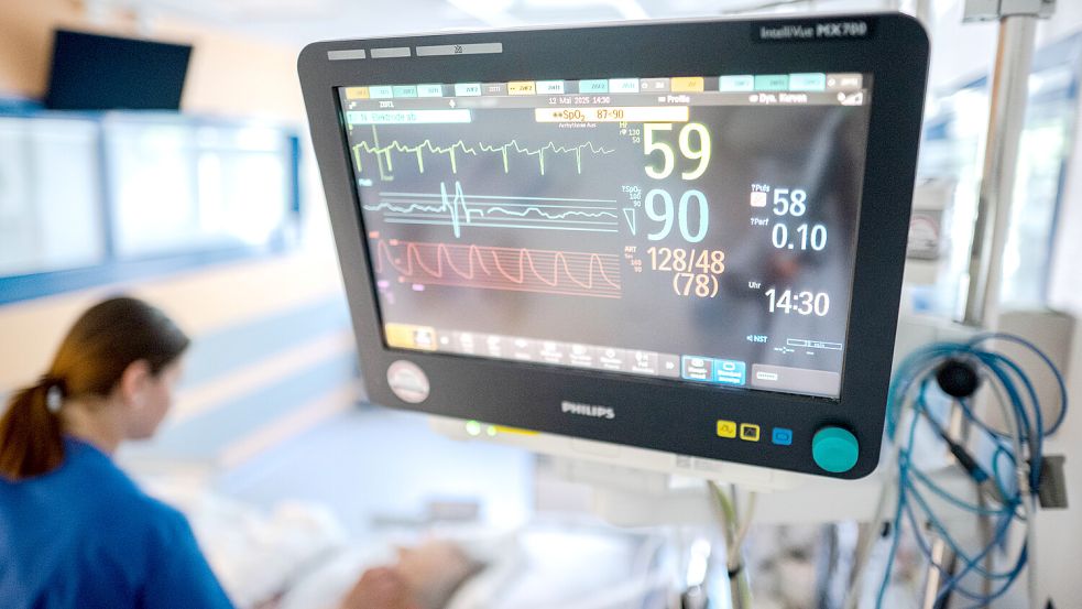 Zwischen Leben und Tod schweben oft Menschen auf einer Intensivstation. Foto: DPA