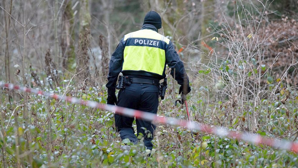 In dem bei Spaziergängern beliebten Gebiet war die Tote gefunden worden. Foto: Sven Hoppe