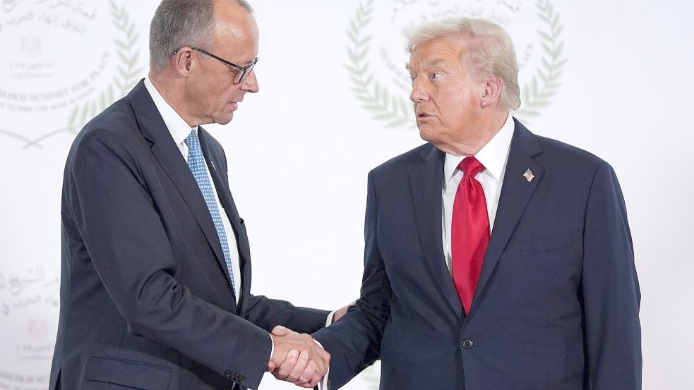 Der Kanzler und der US-Präsident haben telefoniert. (Archivbild) Foto: Evan Vucci/AP Pool/AP/dpa