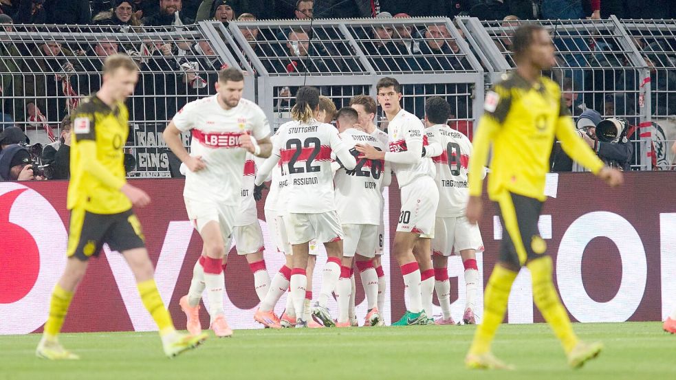 Stuttgart verdiente sich ein 3:3. Foto: Bernd Thissen