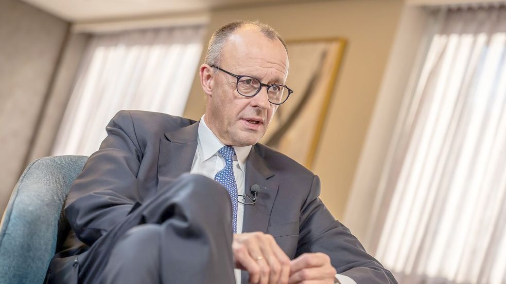 Ukrainische Interessen seien auch europäische Interessen, „und die wollen wir gemeinsam dauerhaft wahren“, sagte Merz. Foto: dpa/Michael Kappeler