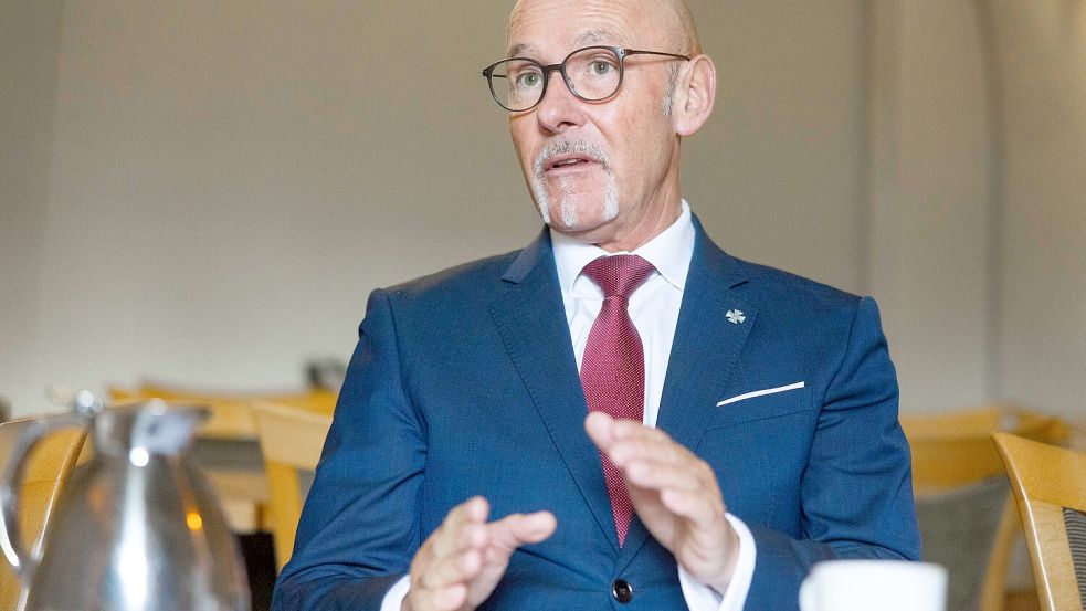 Der AfD-Landesvorsitzende Kurt Kleinschmidt im Interview. Foto: Michael Staudt