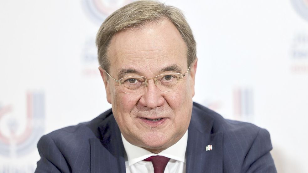 Anders als 20 seiner europäischen Amtskollegen hat Armin Laschet eine Erklärung zur Unterstützung der Ukraine bei den Friedensverhandlungen nicht unterschrieben. Das sorgte für Kritik. Foto: dpa/Christoph Reichwein