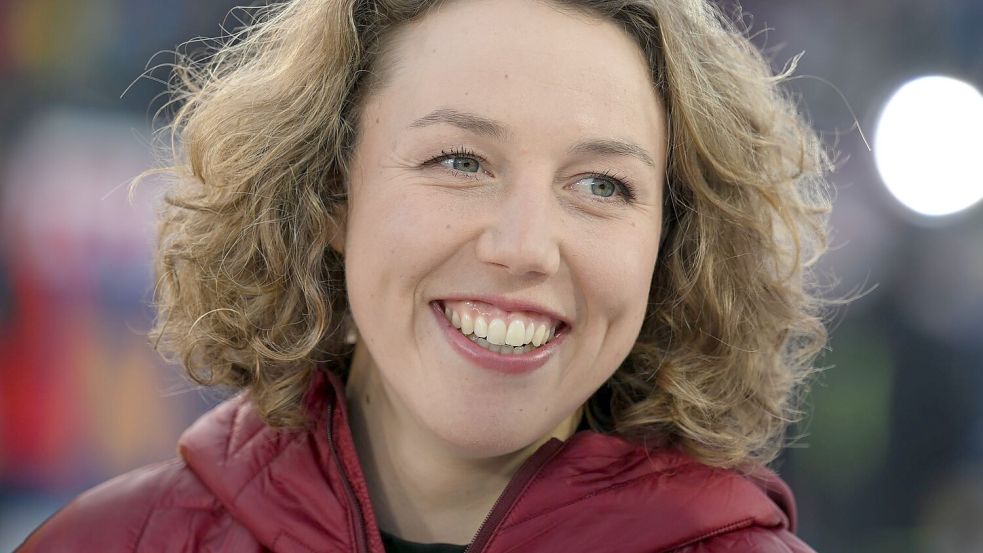 Hatte immer ein Lächeln im Gesicht: Laura Dahlmeier. (Archivfoto) Foto: Hendrik Schmidt