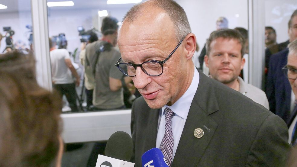 Bundeskanzler Friedrich Merz steht massiv unter Druck. In dieser Woche muss ihm der Befreiungsschlag gelingen. Foto: IMAGO/dts Nachrichtenagentur