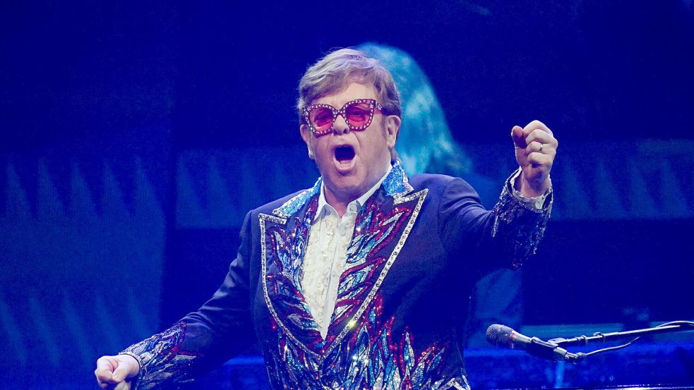 Elton John hat Probleme mit dem Sehen - Shows spielt er aber nach wie vor. (Archivfoto) Foto: Yui Mok