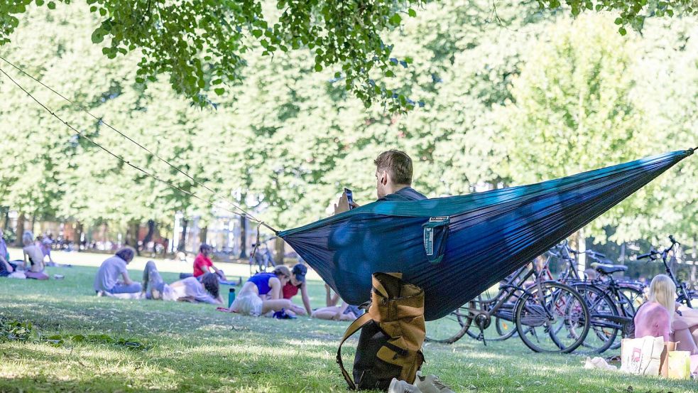 Jugendliche brauchen Orte, an denen sie sich aufhalten dürfen. Und auch sie wollen sich an solchen wohlfühlen. Doch nicht jeder hat eine Hängematte dabei, und auch Jugendliche wollen nicht immer auf dem womöglichen kalten und feuchten Boden sitzen. Foto: Sebastian Dannenberg
