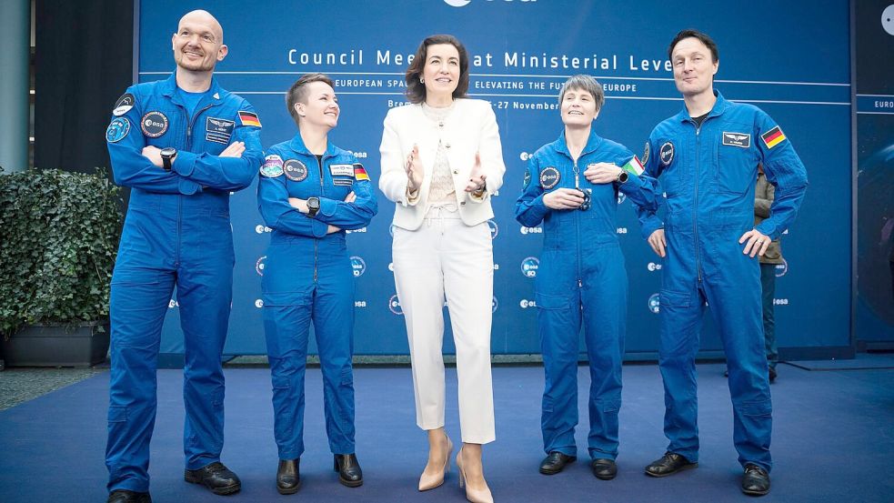 An der Konferenz nehmen rund 500 Menschen teil - darunter auch Astronautinnen und Astronauten. Foto: Sina Schuldt