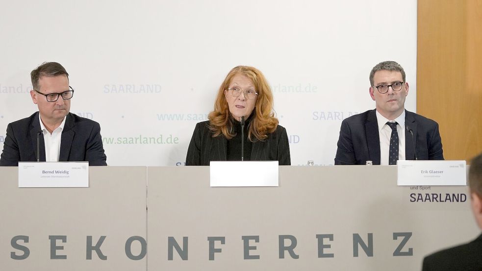 Die saarländische Justizministerin Berg sagte: „Wir trauern um einen hochgeschätzten Kollegen.“ Foto: -/FRM/dpa