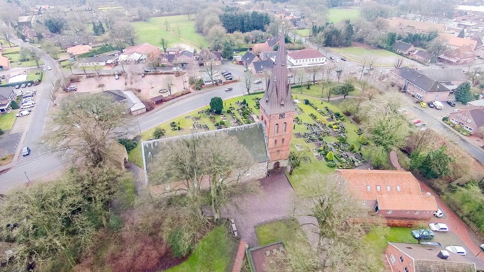 Die St.-Martins-Kirche in Remels wird am Wochenende Schauplatz eines Theaterstücks. Foto: Bete und Sager GbR/Archiv