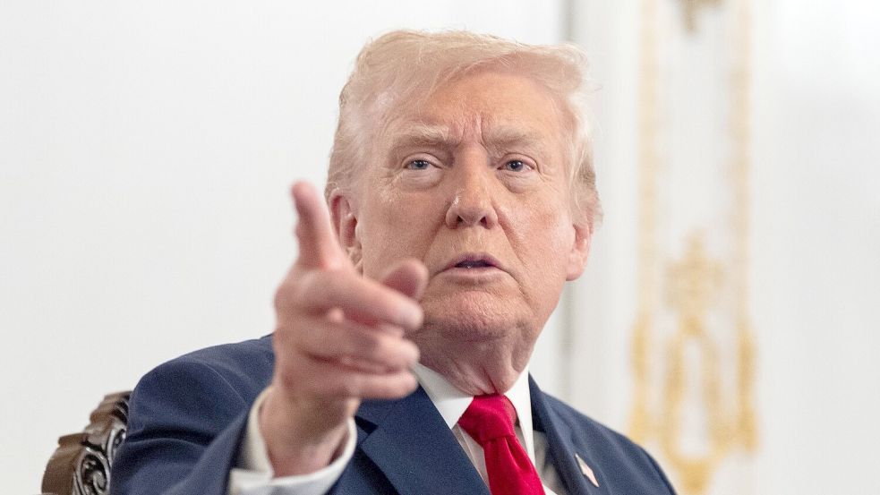 „Ich werde Migration aus allen Dritte-Welt-Ländern permanent stoppen“, verkündete Trump. (Archivbild) Foto: Alex Brandon/AP/dpa