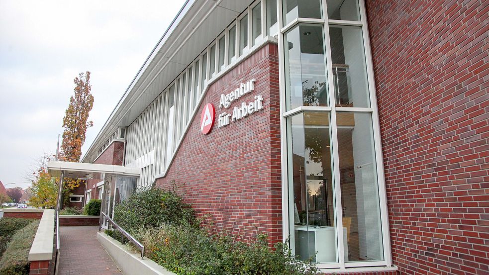 Die Agentur für Arbeit in Aurich. Foto: Romuald Banik