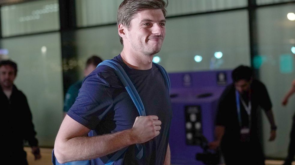 Packt Max Verstappen etwa irgendwann seine Sachen? Foto: Altaf Qadri/AP/dpa
