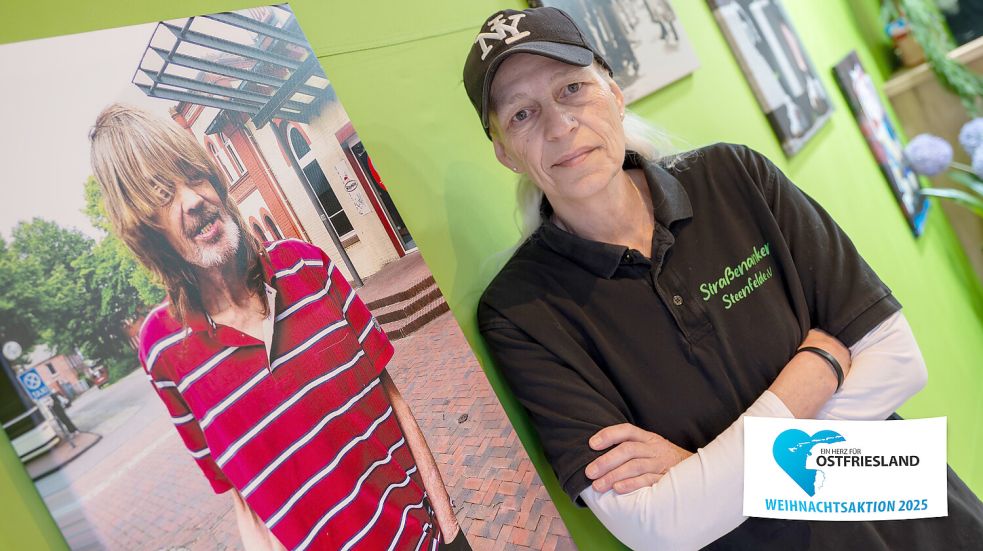 Ilona van Santen hat „Straßenanker“ vor fünf Jahren ins Leben gerufen. Foto: Klaus Ortgies