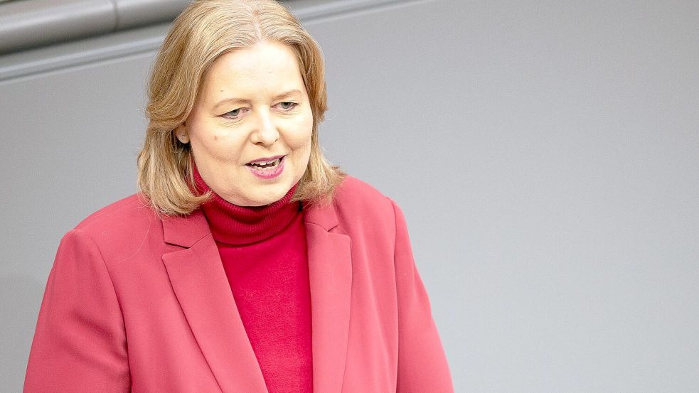 Arbeitsministerin Bärbel Bas rechnet mit einer Mehrheit für das Rentenpaket bei der Abstimmung im Bundestag. Foto: Markus Lenhardt