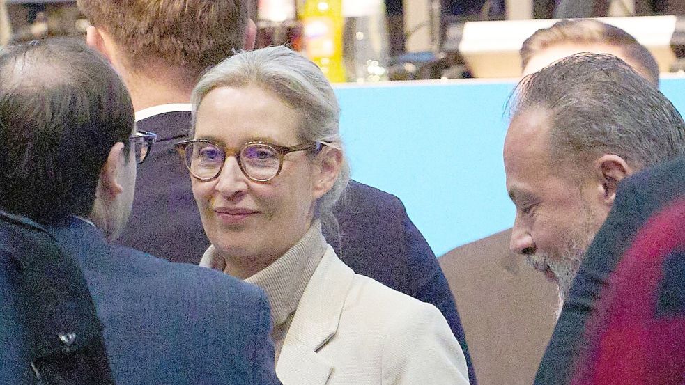 AfD-Chefin Alice Weidel: Die neue AfD-Jugendorganisation soll „Kaderschmiede“ sein. Foto: Thomas Frey