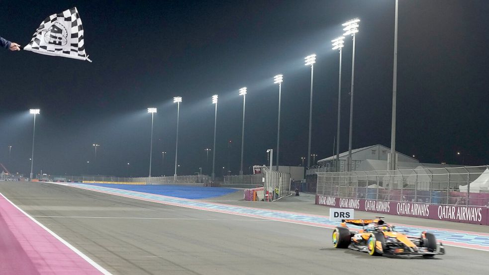 Oscar Piastri will sich nicht geschlagen geben. Foto: Altaf Qadri/Pool AP/AP/dpa