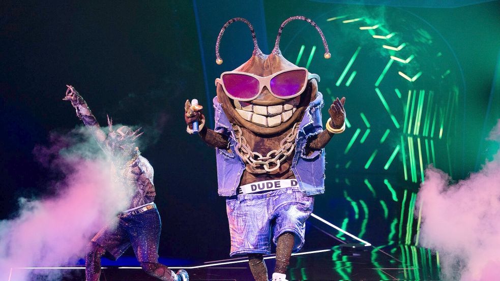 Die Stinkwanze „Dude“ ist bei der ProSieben-Show „The Masked Singer“ raus. (Archivbild) Foto: Rolf Vennenbernd