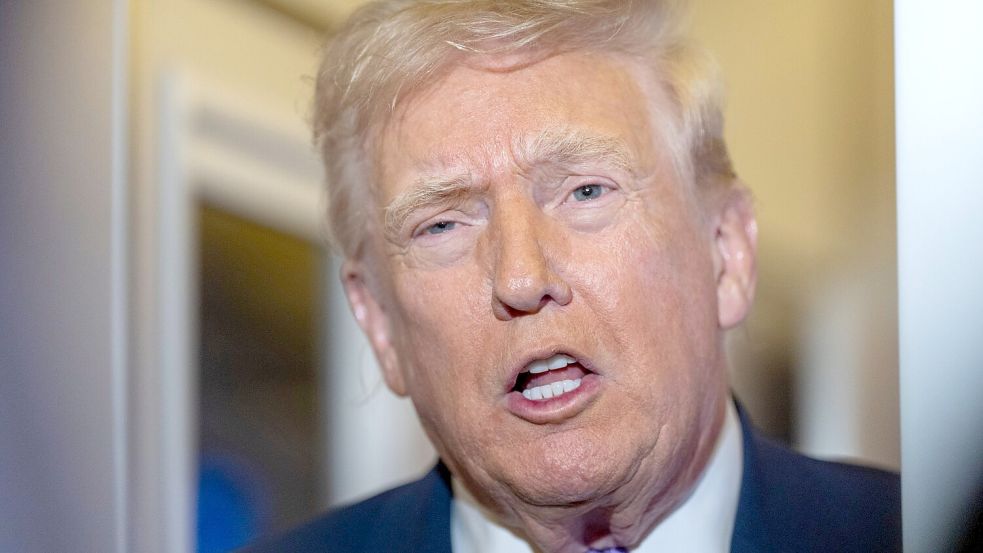 Trump gibt sich weiterhin optimistisch, den Krieg beenden zu können. Foto: Alex Brandon/AP/dpa