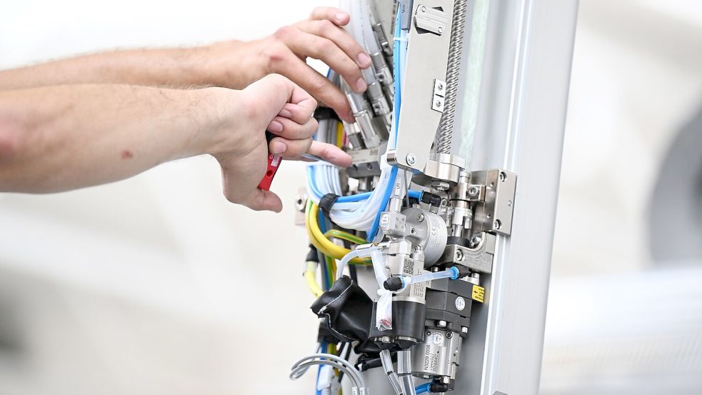 Deutschlands Maschinenbauer fordern angesichts massiver Einbußen im US-Geschäft Ausnahmen von Zöllen. (Symbolbild) Foto: Bernd Weißbrod