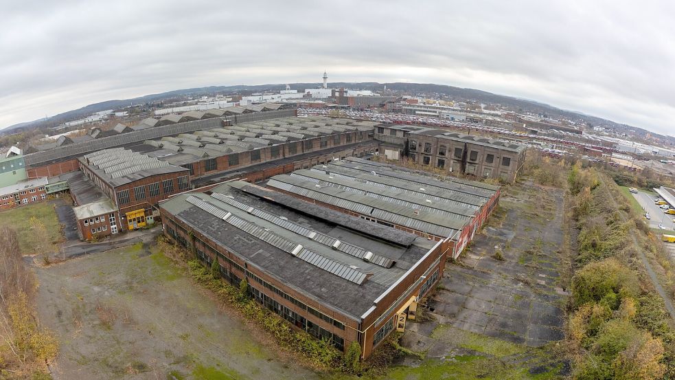 Das sogenannte Magnum-Gelände in Osnabrück: 150 Jahre wurde dort Stahl produziert. In einigen Jahren sollen dort Tausende Menschen arbeiten und wohnen. Foto: Tobias Saalschmidt