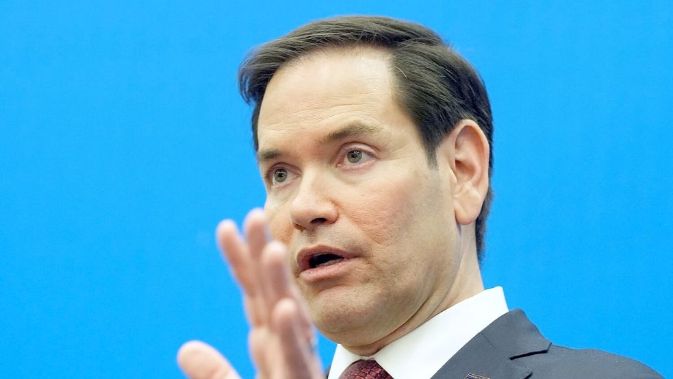 US-Außenminister Marco Rubio verzichtet auf eine Reise nach Brüssel. (Archivbild) Foto: Jacquelyn Martin/Pool AP/AP/dpa