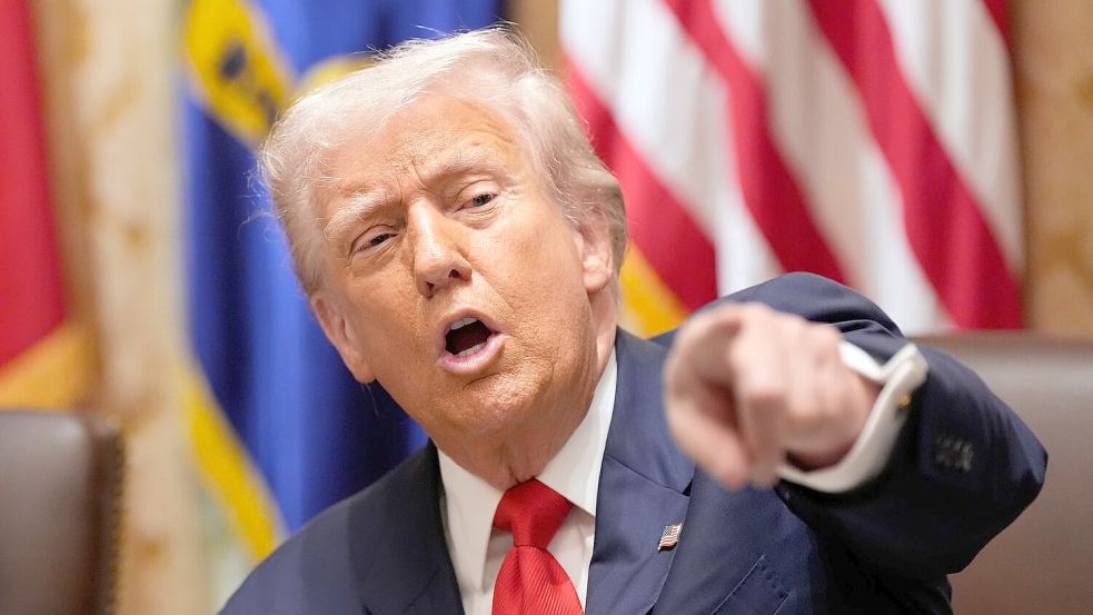 Trumps Regierung wirft Maduro vor, tödliche Drogen und Gewalt in die USA zu bringen. (Archivbild) Foto: Alex Brandon/AP/dpa