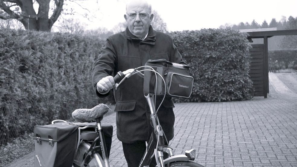 Werner Erfeling hat sich im ADFC engagiert. Foto: Henrik Zein