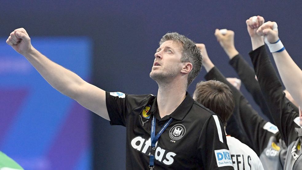 Der Vertrag von Bundestrainer Markus Gaugisch läuft 2026 aus. Foto: Federico Gambarini