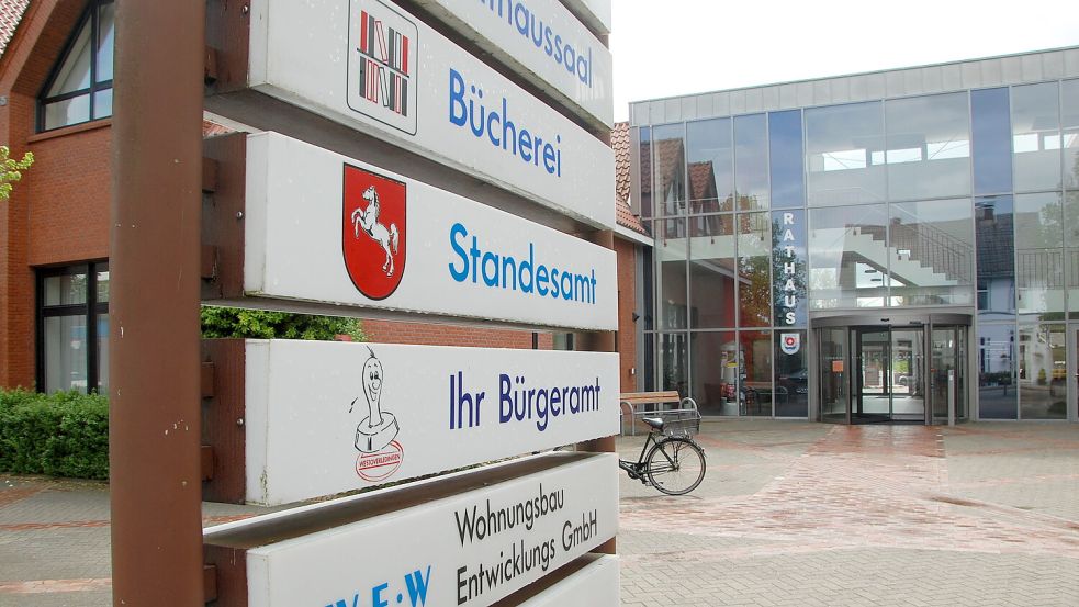 Im Rathaus in Ihrhove wurde über die Einführung einer Grundsteuer C beraten. Foto: Archiv