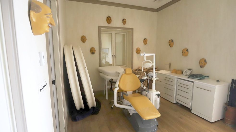 Ein Zahnarztstuhl in der Epstein-Villa. Foto: Uncredited/House Oversight Commi