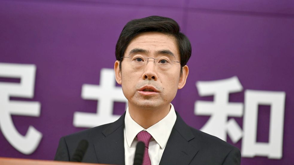 Der Sprecher des Handelsministeriums äußerte sich zu allgemeinen Exportlizenzen. (Archivbild) Foto: Johannes Neudecker/dpa