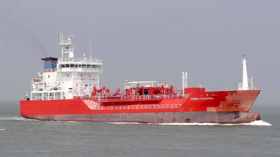 Das LPG-Tankschiff „CGas Saturn“ wurde am 3. Dezember 2025 im Golf von Guinea von Piraten überfallen. Neun Besatzungsmitglieder wurder verschleppt. Foto: Wolfgang Berthel/Marinetraffic