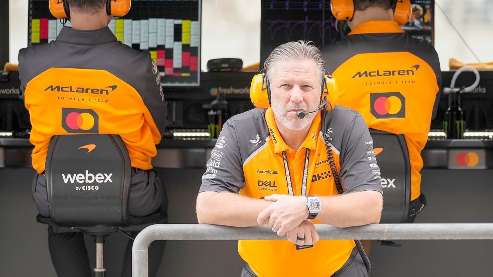 Nun doch: Wenn es drauf ankommt, wird McLaren eine Stallorder ausgeben. Foto: Darko Bandic/AP/dpa