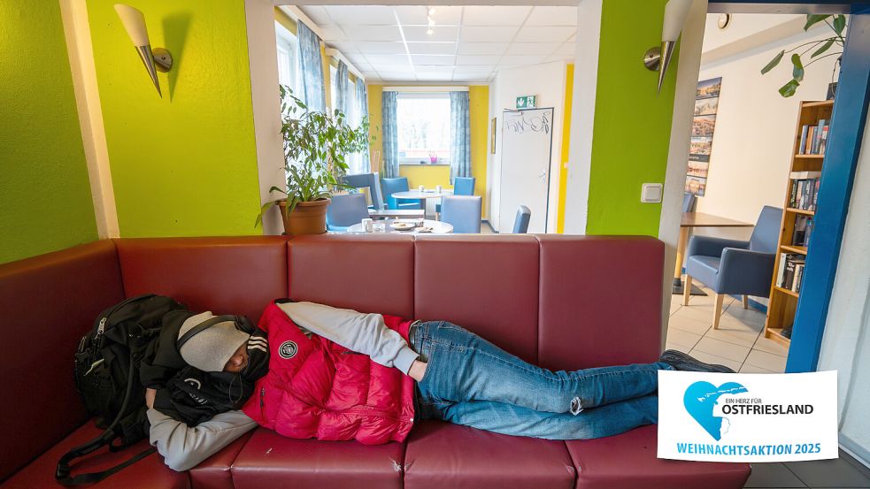 Endlich raus aus der Kälte – im Tagesaufenthalt ist das an fünf Tagen die Woche möglich. Foto: Klaus Ortgies