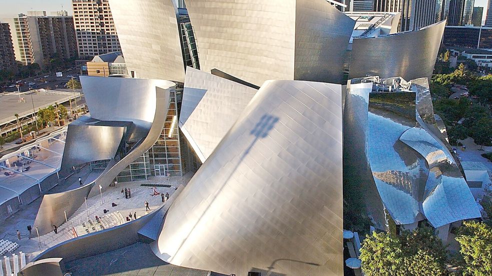 Die Walt Disney Concert Hall in Los Angeles. (Archivbild) Foto: Nick Ut/AP/dpa