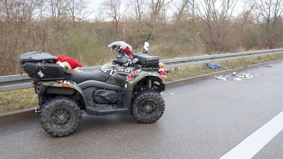 Laut Polizei könnte ein technischer Defekt die Ursache des Unfalls sein. Foto: René Priebe/PR-Video/dpa