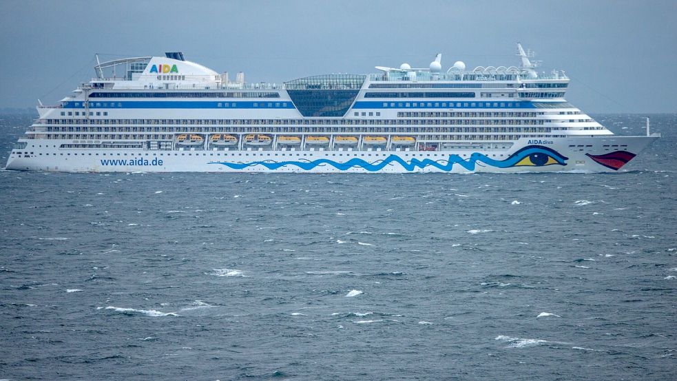 Das Kreuzfahrtschiff „Aidadiva“ befindet sich derzeit auf Weltreise. (Archivbild) Foto: Jens Büttner