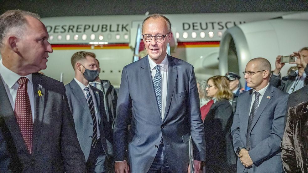 Der Besuch des Kanzlers in Israel gilt als wichtig aber auch schwierig. Foto: Michael Kappeler/dpa