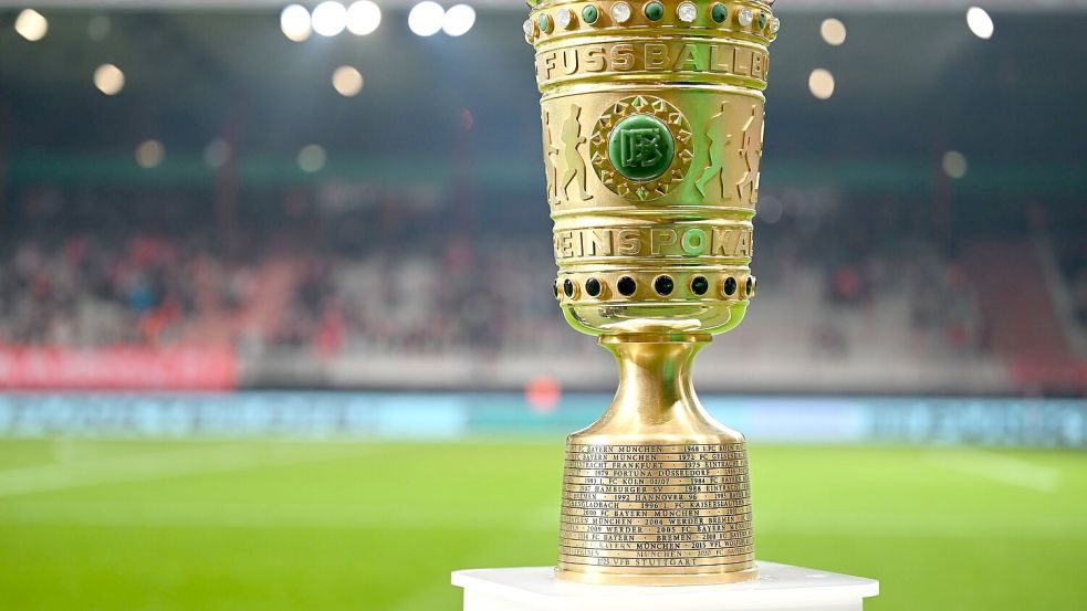 Das Objekt der Begierde im DFB-Pokal Foto: Soeren Stache/dpa