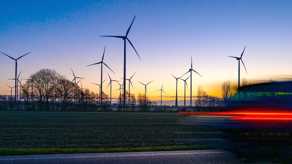 Wichtigste Quelle für in Deutschland produzierten Strom: Wind. (Archivbild) Foto: Patrick Pleul