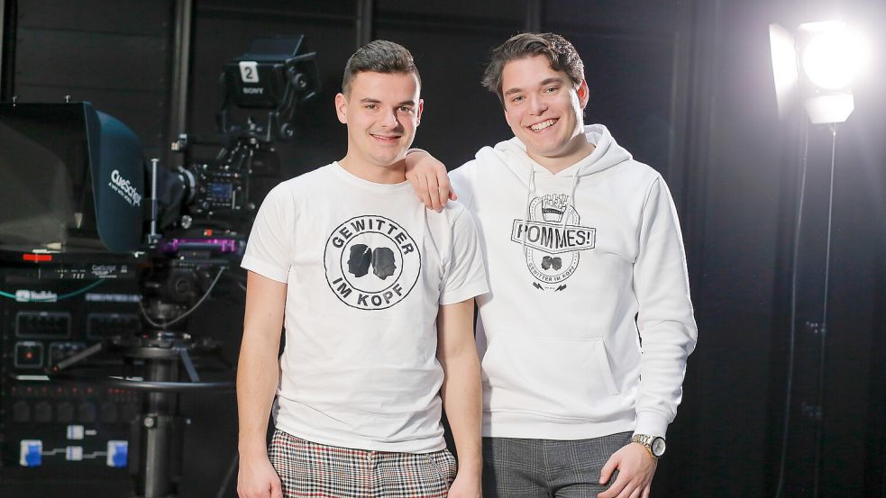 Tim Lehmann (rechts) und Jan Zimmermann waren unzertrennlich. Zusammen führten sie den erfolgreichen Youtube-Kanal „Gewitter im Kopf“. Foto: dpa/Gerald Matzka
