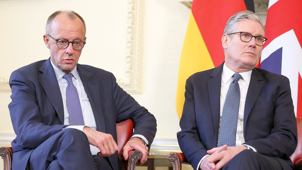 Die kommenden Tage können „eine entscheidende Zeit für uns alle“ werden, sagte Bundeskanzler Friedrich Merz. Foto: Toby Melville/Pool Reuters/AP/dp