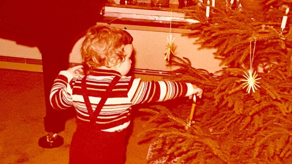 Christoph Busboom spielte schon als Kind mit dem Feuer. Foto: privat